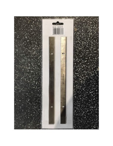 1 - Jeu de 2 pièces fers pour rabot dégauchisseuse Scheppach hms1070 modèle 2017