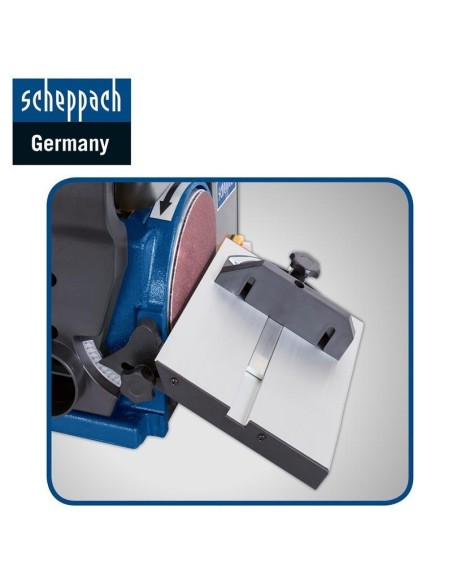 Levigatrice combinata da banco nastro 100 mm disco 150 mm Scheppach bts800