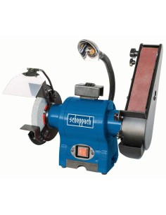 1 - Combiné meuleuse / ponceuse à bande et touret 250w 230v Scheppach bgs700