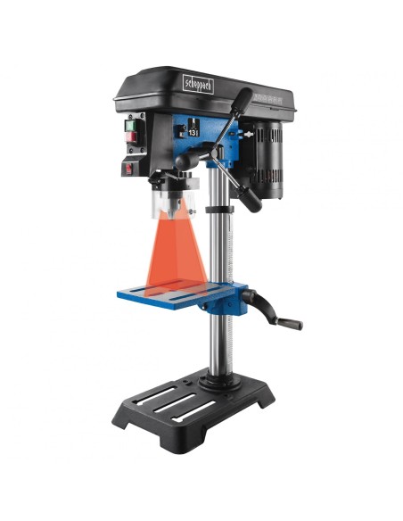 Scheppach dp16sl trapano a colonna da banco con laser 550w