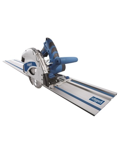 1 - Scie circulaire plongeante Scheppach pl55 avec 1400 mm rail de guidage