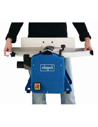 Pialla a filo e spessore combinata per legno 1250 w 204 mm Scheppach hms850