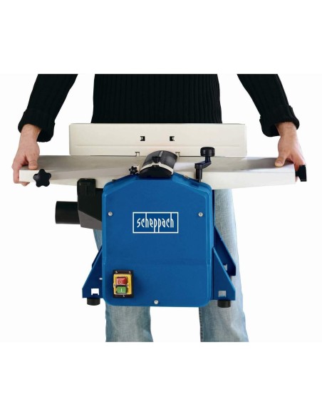 Pialla a filo e spessore combinata per legno 1250 w 204 mm Scheppach hms850
