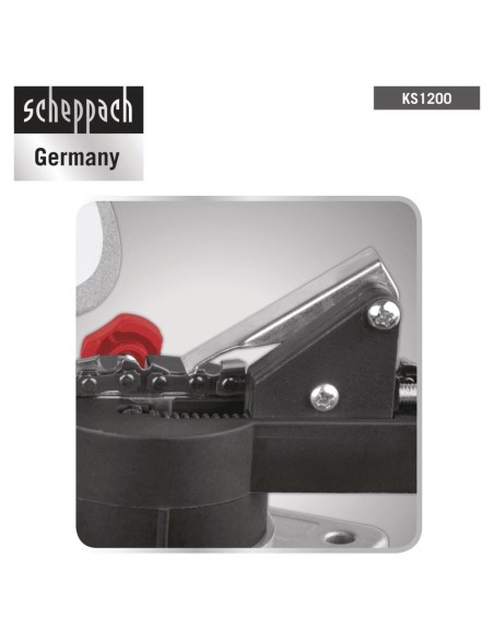 Életrique affûteuse de chaîne scie chaîne tronçonneuse 220w Scheppach ks1200