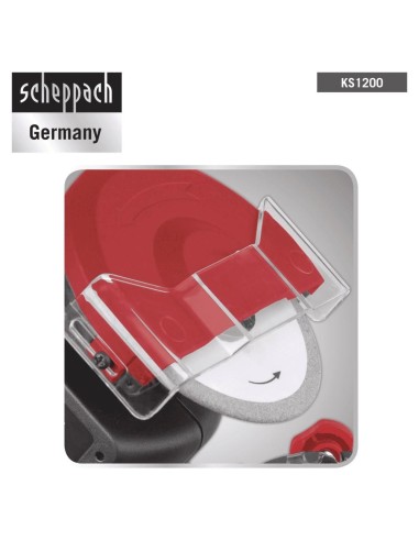 Életrique affûteuse de chaîne scie chaîne tronçonneuse 220w Scheppach ks1200