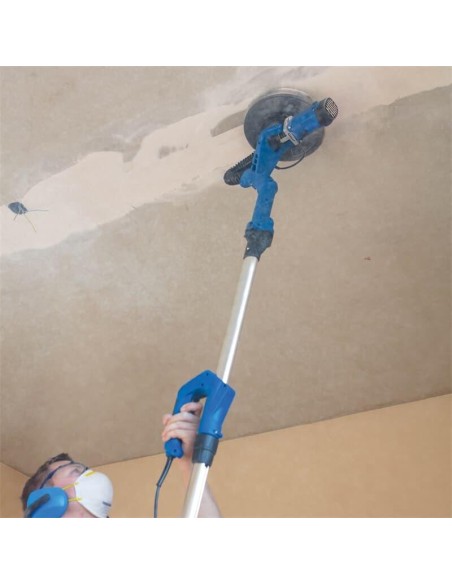 2 - Ponceuse de murs et plafonds equipee 710w ø215mm vitesse-variable Scheppach ds93