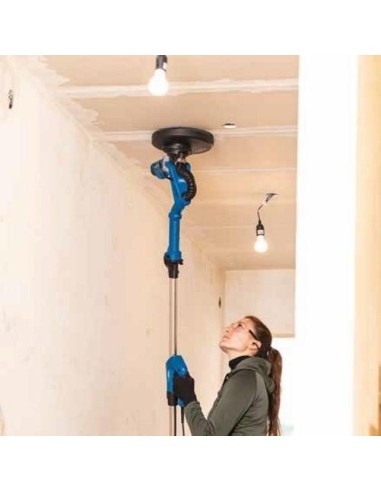 5 - Ponceuse de murs et plafonds equipee 710w ø215mm vitesse-variable Scheppach ds93