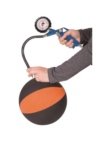 5 - Compresseur air portatif 2l avec accessoires 1.5hp Scheppach air case