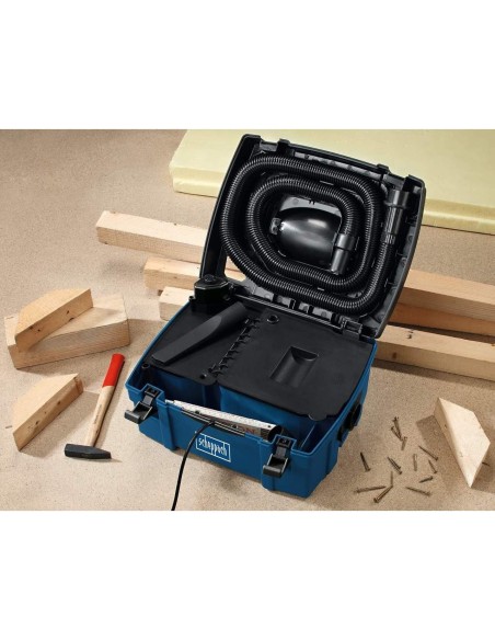 Aspiratore per trucioli e polvere 1250w Scheppach hd2p