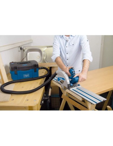 Aspiratore per trucioli e polvere 1250w Scheppach hd2p