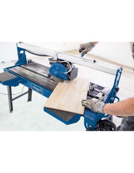 Coupe carrelage carreau a eau 120 cm laser 1200w Scheppach fs4700