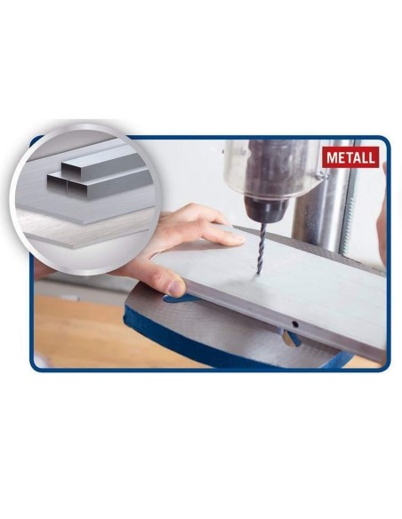 Scheppach dp18vario perceuse à colonne avec pointeur laser 550w vitesse variable