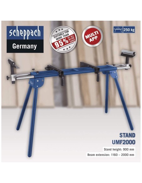 Support universel pour scie à onglet Scheppach umf2000