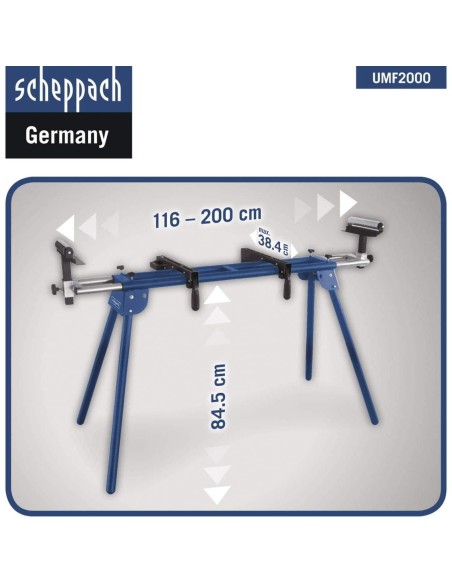 Support universel pour scie à onglet Scheppach umf2000