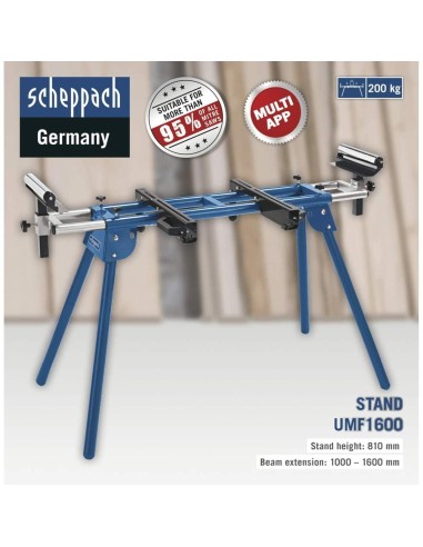 Support universel pour scie à onglet Scheppach umf1600