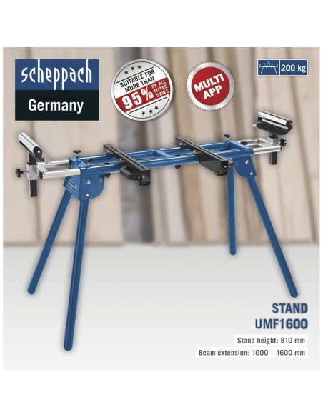 Support universel pour scie à onglet Scheppach umf1600