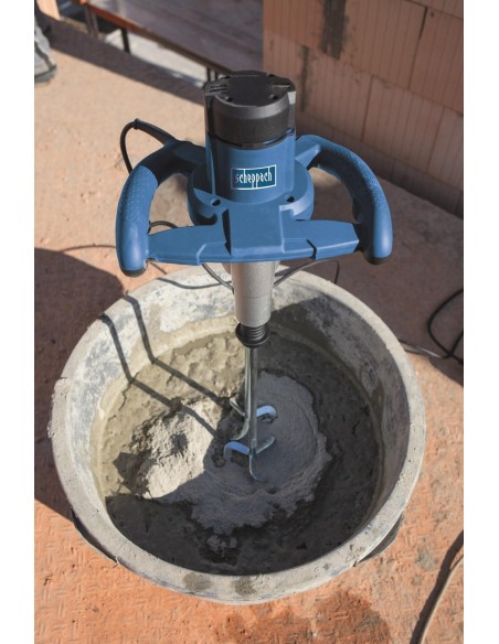 Trapano miscelatore con doppia frusta 1800w Scheppach pm1800d