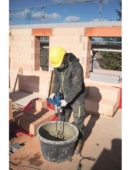 Trapano miscelatore con doppia frusta 1800w Scheppach pm1800d