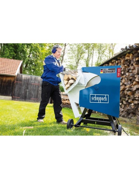 Sega circolare taglia tronchi basculante elettrica 230v 700 mm Scheppach hs720