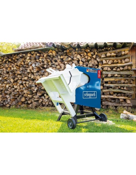 Sega circolare taglia tronchi basculante elettrica 230v 700 mm Scheppach hs720