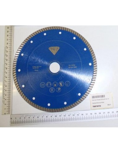 Disque professionnel diamant ø 200 pour coupe-carreaux Scheppach fs3600