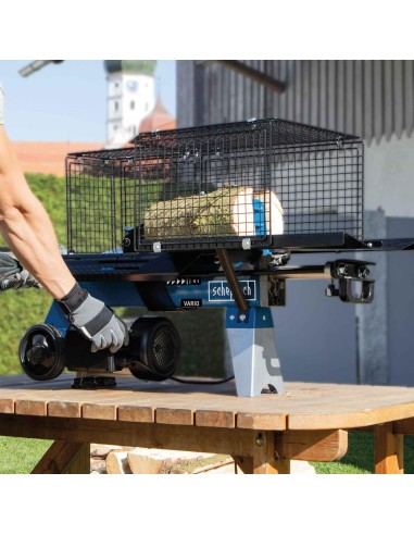 3 - Fendeur de buches electrique horizontal 4 tonnes 1500w Scheppach hl460