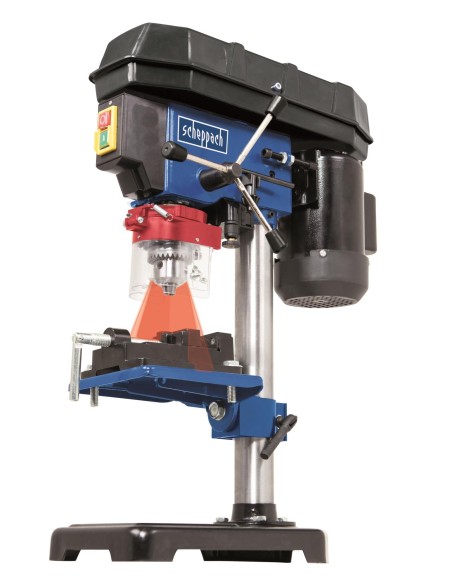 Trapano a colonna da banco con puntatore laser 500w 230v Scheppach dp16vls