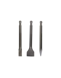 1 - Kit 3 ciseau burin pour multi-usage outil pneumatique Scheppach aero spade