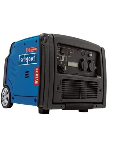 Generatore di corrente inverter 3400w 4 tempi benzina Scheppach sg3400i