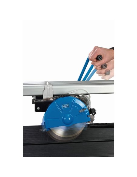 Tagliapiastrelle elettrica acqua 120cm Scheppach fs4700+disco Montolit cph230 mm