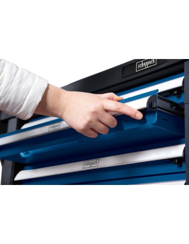 Carrello porta attrezzi per officina con utensili 70pz Scheppach tw1100