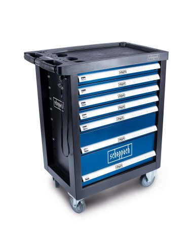 Carrello porta attrezzi per officina con utensili 70pz Scheppach tw1100