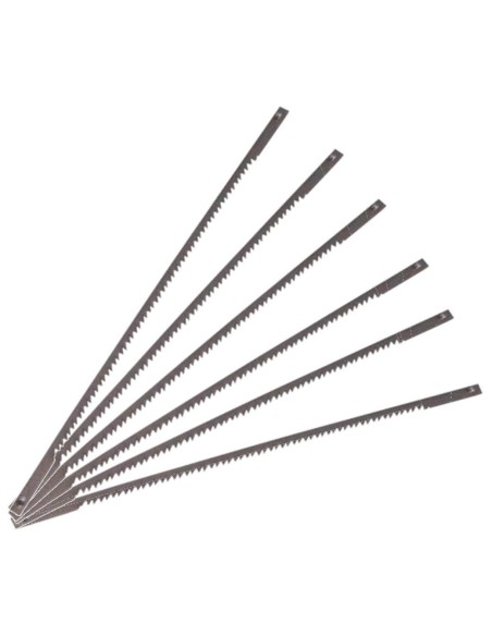 Scheppach kit 6 lames pour scie a chantourner 135x2x0,25 mm 25t universel