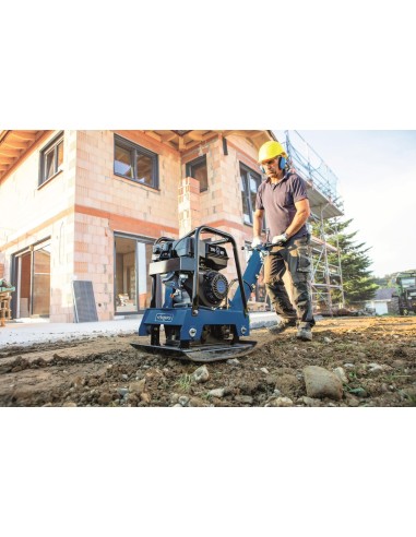 5 - Plaque compacteur vibrante motor essence 9.0 hp Scheppach hp3000s