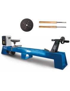 1 - Tour à bois 1000 mm 400w Scheppach dm1100t