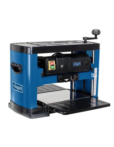 Raboteuse d'etabli portative pour bois 1500w 152mm / 330mm Scheppach plm1800