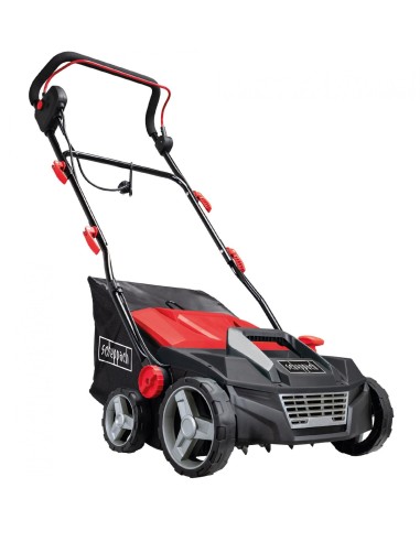 1 - Scarificateur aerateur electrique 38cm 1600w 16 lames 24 griffes Scheppach sc38