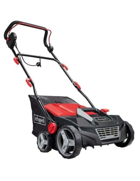 2 - Scarificateur aerateur electrique 38cm 1600w 16 lames 24 griffes Scheppach sc38