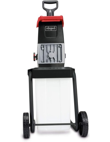 4 - Broyeur electrique de jardin silencieux 2.8 kw jusqu'a 45mm Scheppach gs60