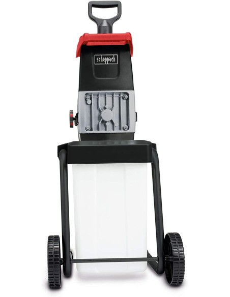 4 - Broyeur electrique de jardin silencieux 2.8 kw jusqu'a 45mm Scheppach gs60