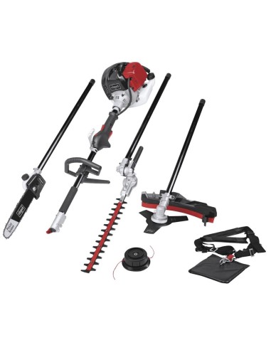 1 - Débroussailleuse essence sécateur taille haie coupe-bordure Scheppach mfh5200-4p