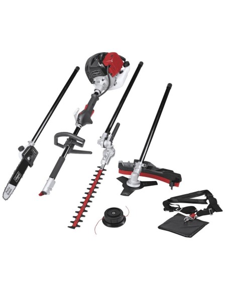 1 - Débroussailleuse essence sécateur taille haie coupe-bordure Scheppach mfh5200-4p