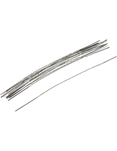 Scheppach kit 12 lames pour scie a chantourner 130x1,03x0,38 z38 universel