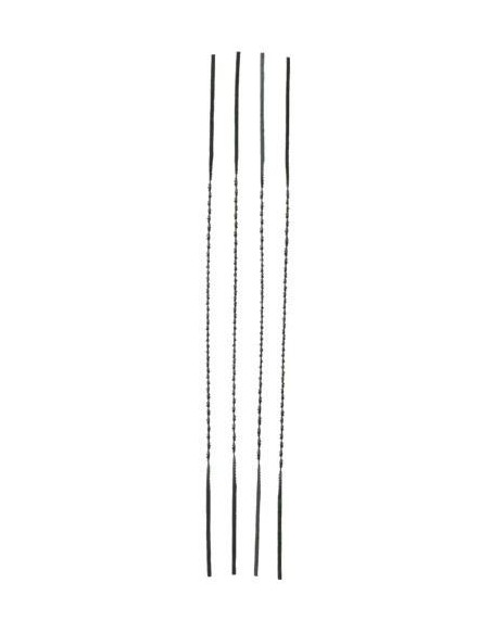 Scheppach kit 12 lames pour scie a chantourner 130x1,03x0,38 z38 universel