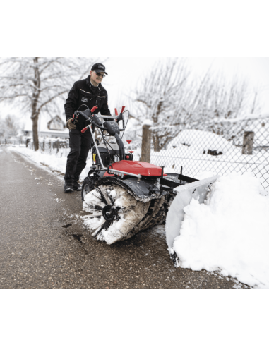 2 - Balayeuse a moteur nettoyer la neige et la poussiere 173cc Scheppach sc2200pe