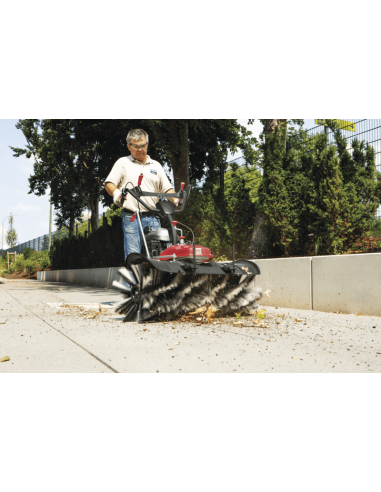 3 - Balayeuse a moteur nettoyer la neige et la poussiere 173cc Scheppach sc2200pe