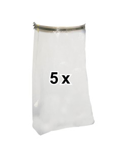 Sacs recepteurs 5 pieces accessoires optionnels pour aspirateur Scheppach dc500