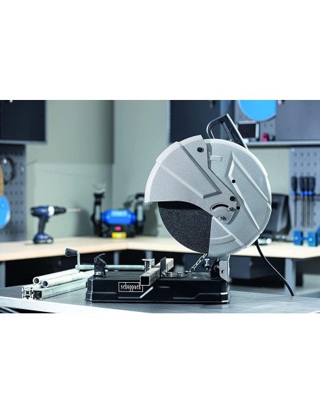 Scie à onglet disque pour ferreux ø 355mm 2600w Scheppach mt150