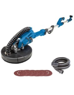 1 - Ponceuse a platre telescopique mur et plafond 710w Scheppach ds920x