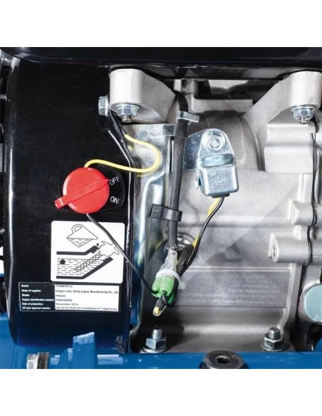 Piastra vibrante Scheppach hp1400s 6.5hp 23kN 79cc